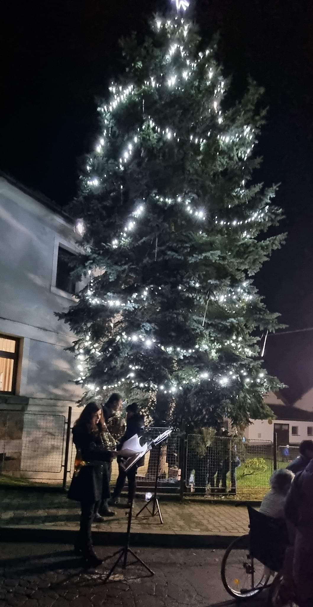 Lukavice - rozsvícení vánočního stromečku 1